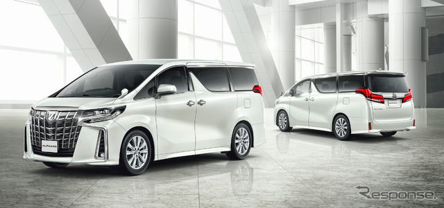 2021年度上半期、日本国内の登録車販売台数4位:トヨタ・アルファード