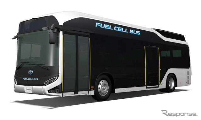 燃料電池バス：トヨタSORA
