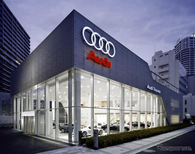 アウディ、国内最大規模のショールーム、Audi豊洲をオープン