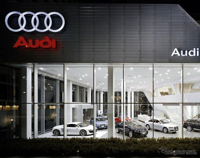 アウディ、国内最大規模のショールーム、Audi豊洲をオープン