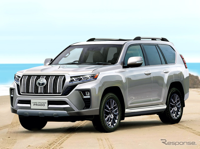トヨタ ランドクルーザープラド 次期型( 予想CG)
