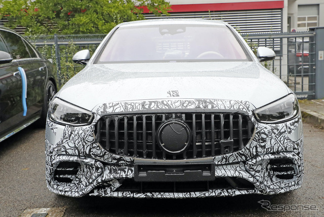 メルセデス AMG S63 新型プロトタイプ(スクープ写真)