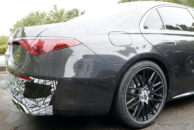メルセデス AMG S63 新型プロトタイプ(スクープ写真)