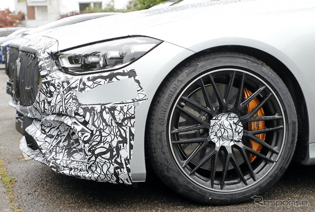 メルセデス AMG S63 新型プロトタイプ(スクープ写真)