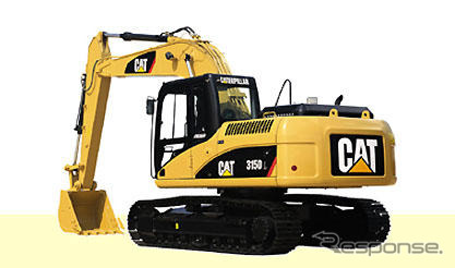 キャタピラー、15tクラスの新型油圧ショベルを発売 環境性能を向上