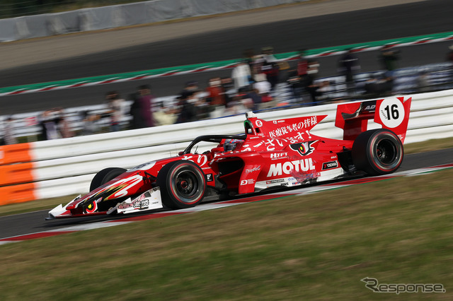 3位の#16 野尻智紀(TEAM MUGEN)