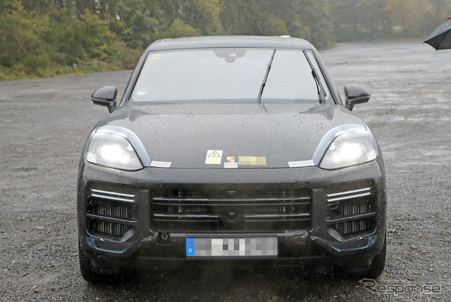 ポルシェ カイエン 改良新型プロトタイプ(スクープ写真)