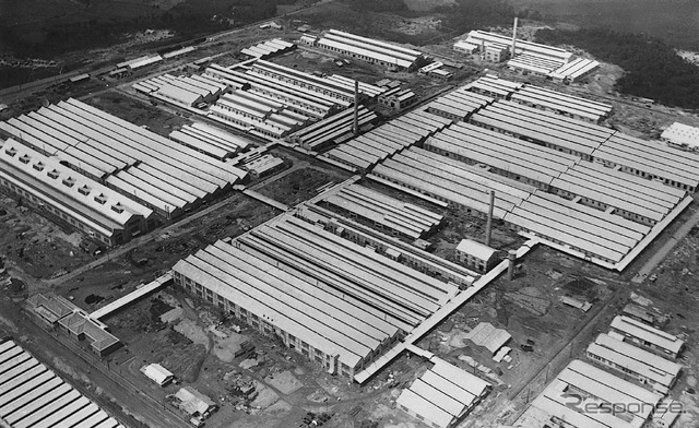 完成当時のトヨタ挙母工場(1938年)