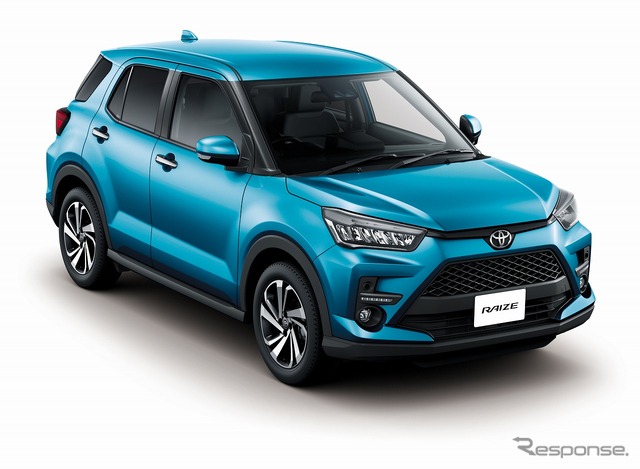 トヨタ ライズ Z(ガソリン・2WD)(ターコイズブルーマイカメタリック)