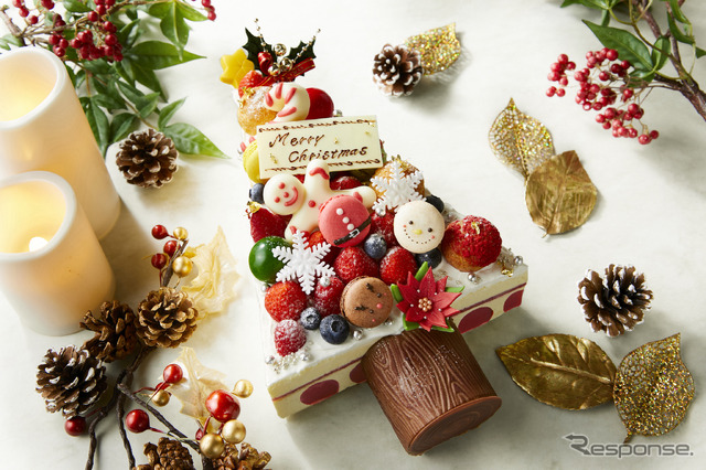 ハイアットリージェンシー東京のDIYクリスマスツリーケーキ