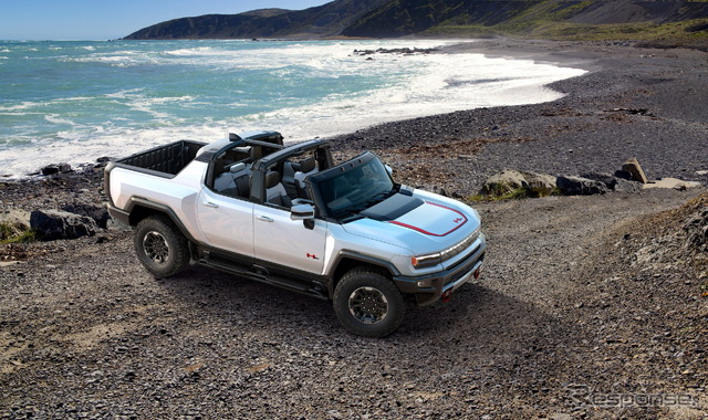 GMC ハマーEV のカスタマイズパーツ装着車