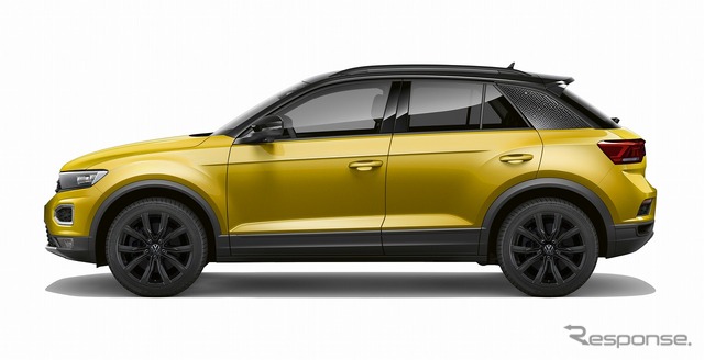 VW Tロック ブラックスタイル(ターメリックイエローメタリック)