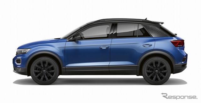 VW Tロック ブラックスタイル(ラヴェンナブルーメタリック)