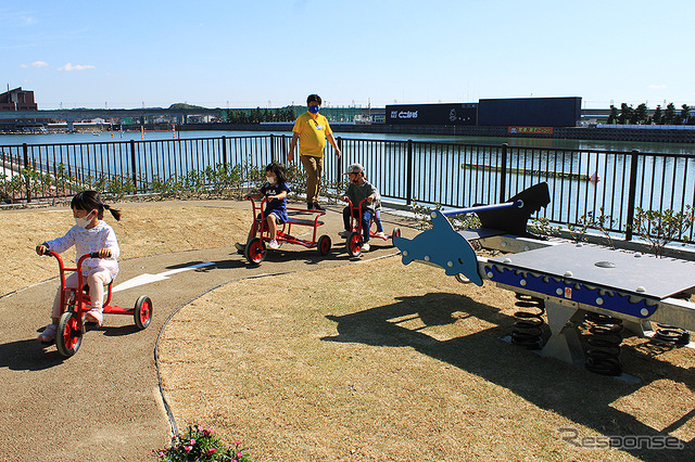 ボートレースとこなめに11月6日オープンしたBOAT KIDS PARK モーヴィとこなめ