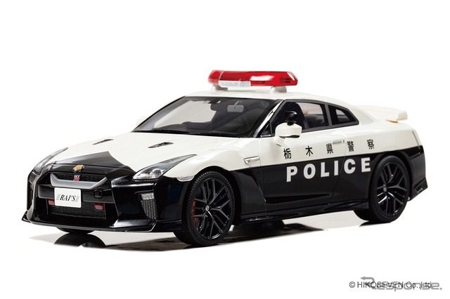 日産 GT-R(R35)2018 栃木県警察高速道路交通警察隊車両