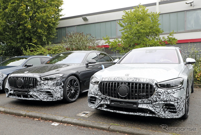 メルセデス AMG S63 新型プロトタイプ(スクープ写真)