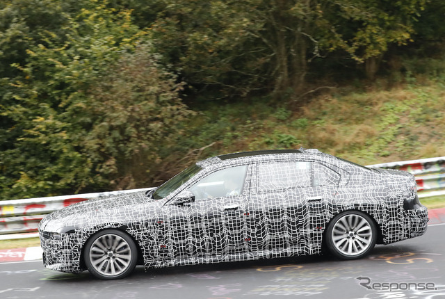 BMW 7シリーズ 次期型プロトタイプ(スクープ写真)