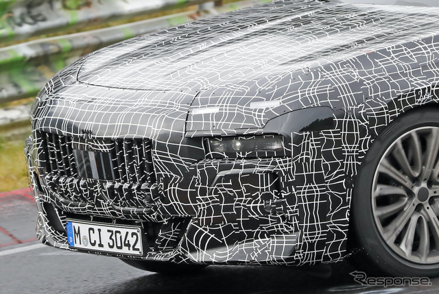 BMW 7シリーズ 次期型プロトタイプ(スクープ写真)