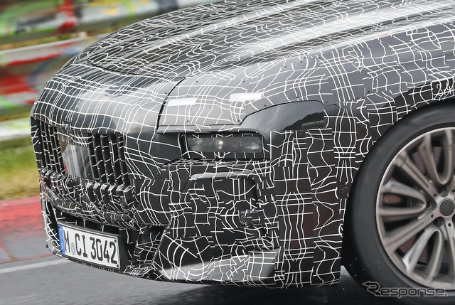 BMW 7シリーズ 次期型プロトタイプ(スクープ写真)