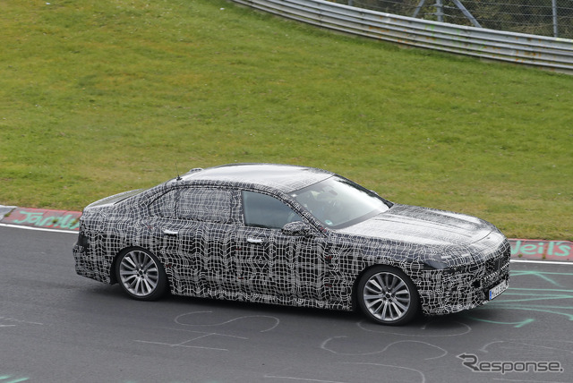 BMW 7シリーズ 次期型プロトタイプ(スクープ写真)