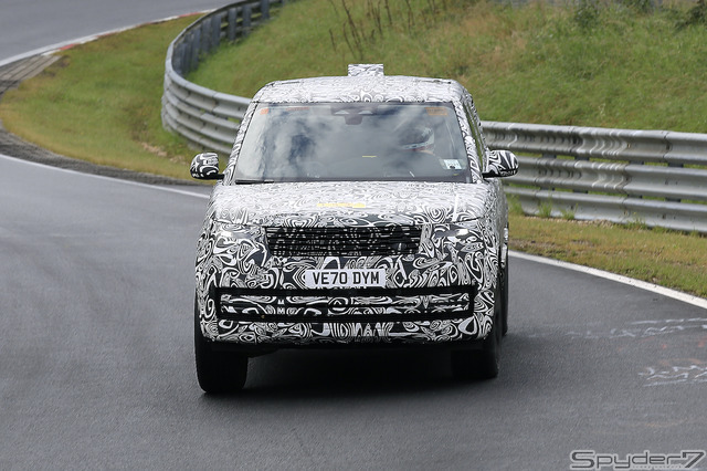 ランドローバー レンジローバー PHEV 開発車両 スクープ写真