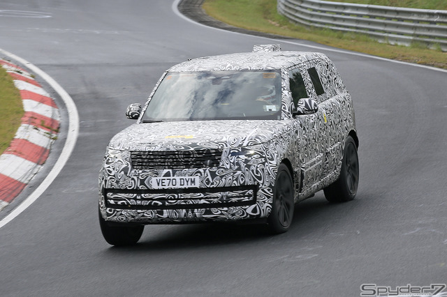 ランドローバー レンジローバー PHEV 開発車両 スクープ写真