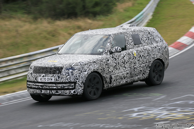 ランドローバー レンジローバー PHEV 開発車両 スクープ写真