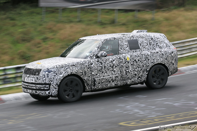 ランドローバー レンジローバー PHEV 開発車両 スクープ写真
