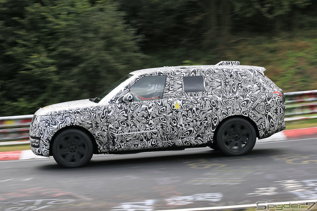 ランドローバー レンジローバー PHEV 開発車両 スクープ写真