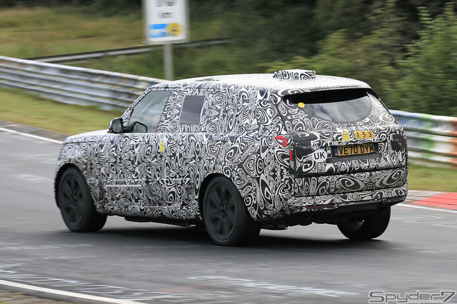 ランドローバー レンジローバー PHEV 開発車両 スクープ写真