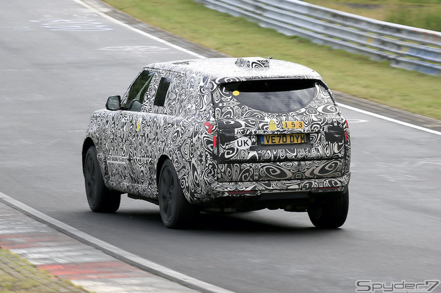 ランドローバー レンジローバー PHEV 開発車両 スクープ写真