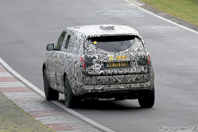 ランドローバー レンジローバー PHEV 開発車両 スクープ写真