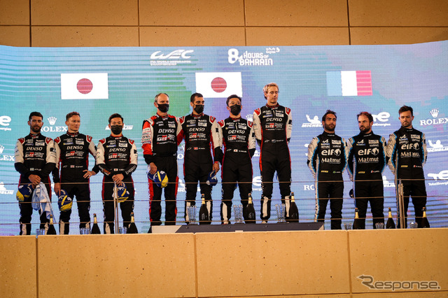 最終戦、トヨタGR010は1-2フィニッシュでシーズン全勝を達成。