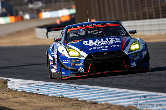 GT300クラス3位の#56 リアライズ日産自動車大学校 GT-R（藤波清斗／ジョアオ・パオロ・デ・オリベイラ）