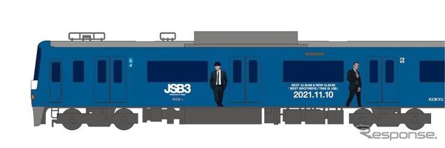 ラッピング電車