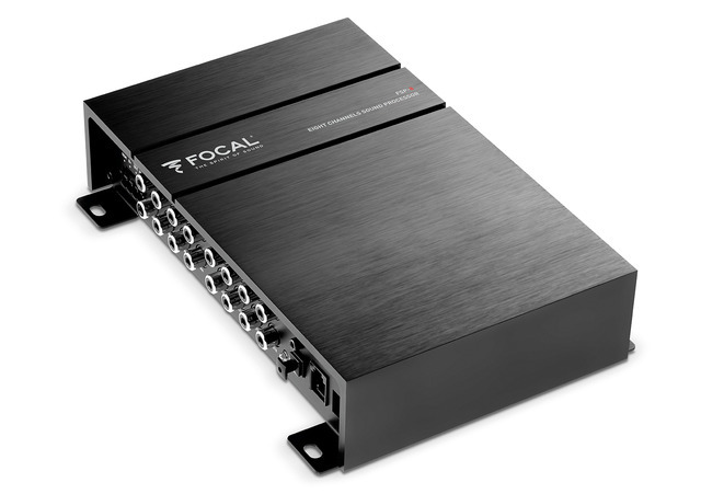 「タイムアライメント」機能を搭載した「プロセッサー」の一例(フォーカル・FSP-8)。