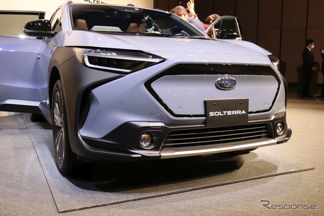 スバル・ソルテラ発表:bZ4Xとどう違う?