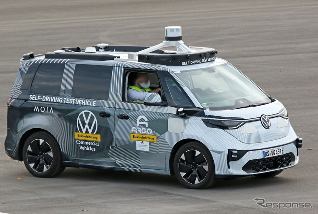 VW ID.BUZZ 市販型プロトタイプ(スクープ写真)