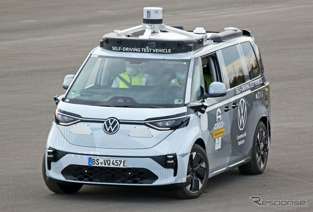 VW ID.BUZZ 市販型プロトタイプ(スクープ写真)