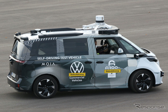 VW ID.BUZZ 市販型プロトタイプ(スクープ写真)