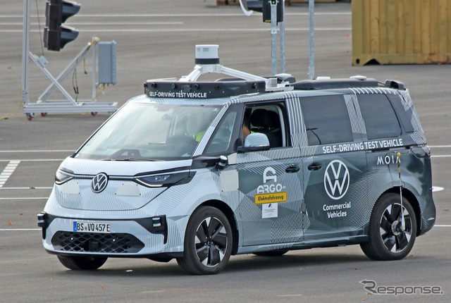 VW ID.BUZZ 市販型プロトタイプ(スクープ写真)