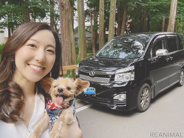 愛車はゆったりできるトヨタ『ヴォクシー』