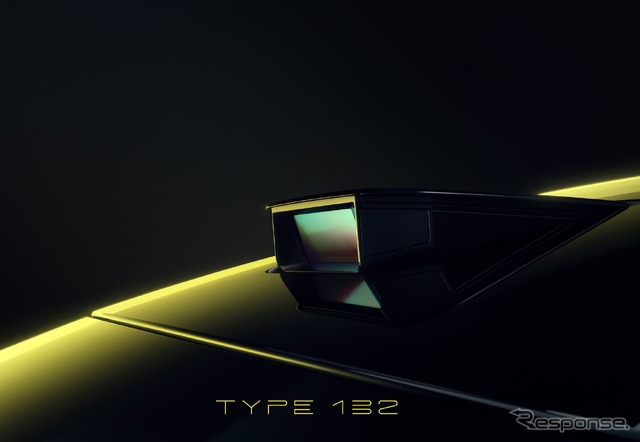 ロータスのEセグメントSUV「タイプ132」（コードネーム）のティザー写真