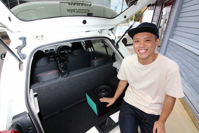 car audio newcomer! 日産 マーチ ニスモS(オーナー:兼康 寿さん) by custom&car Audio PARADA 後編