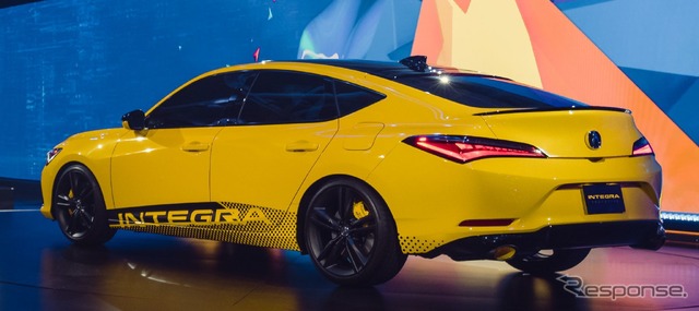 アキュラ・インテグラ 新型のプロトタイプ