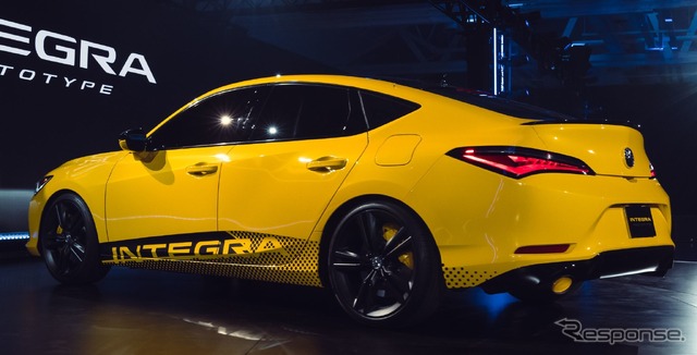 アキュラ・インテグラ 新型のプロトタイプ