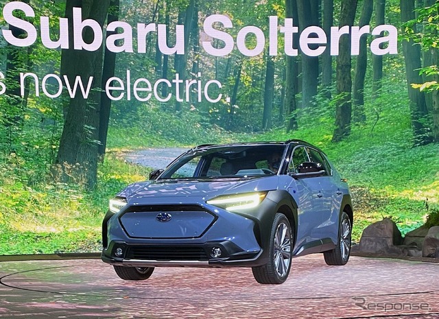 スバル・ソルテラ の米国仕様車（ロサンゼルスモーターショー2021）