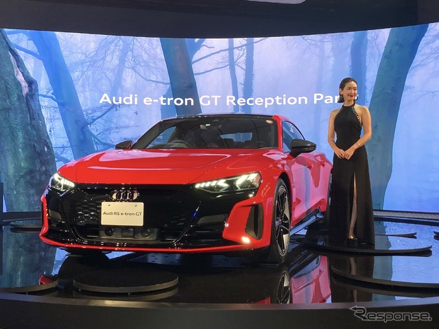 アウディ『e-tron GT』日本発売、レセプションパーティ