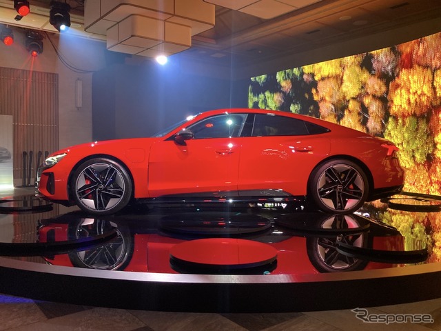 アウディ『e-tron GT』日本発売、レセプションパーティ