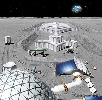 清水建設：自律施工のための環境認識基盤システムと、膜構造を利用した月面インフレータブル居住モジュール